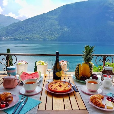 Fabulous View On The Lake Valsolda Bagian luar foto